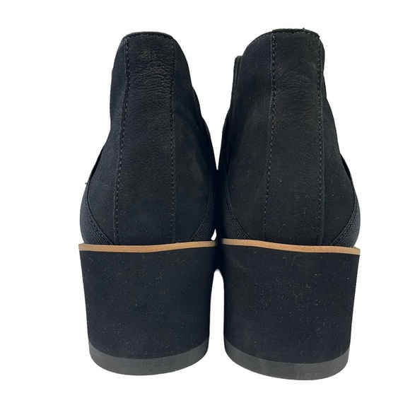 Eileen Fisher Lark leather Chelsea‎ Ankle Black Booties Womens Size 9.5 - Picture 9 of 11
